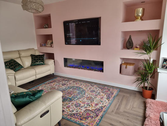 Media Wall visual fire example set up