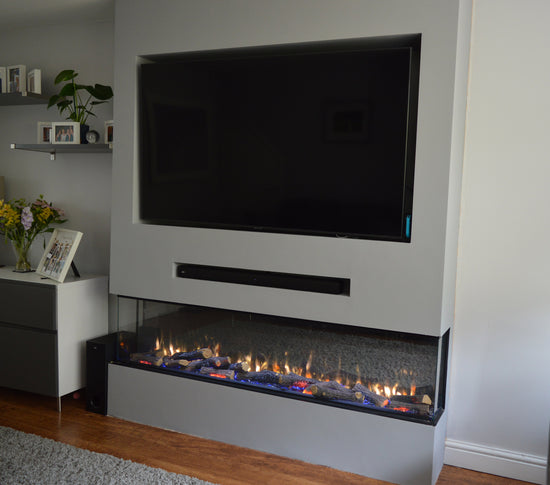 Media Wall visual fire example