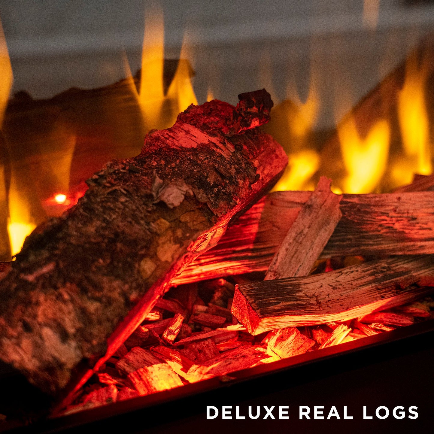 deluxe real logs