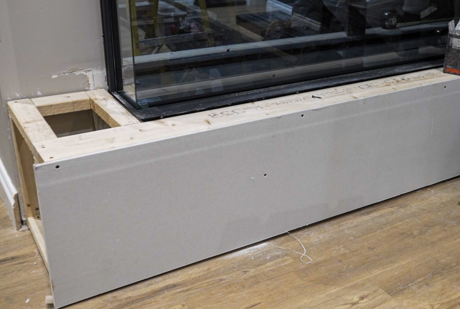Stage 13 of installing your Media Wall visual fireplace