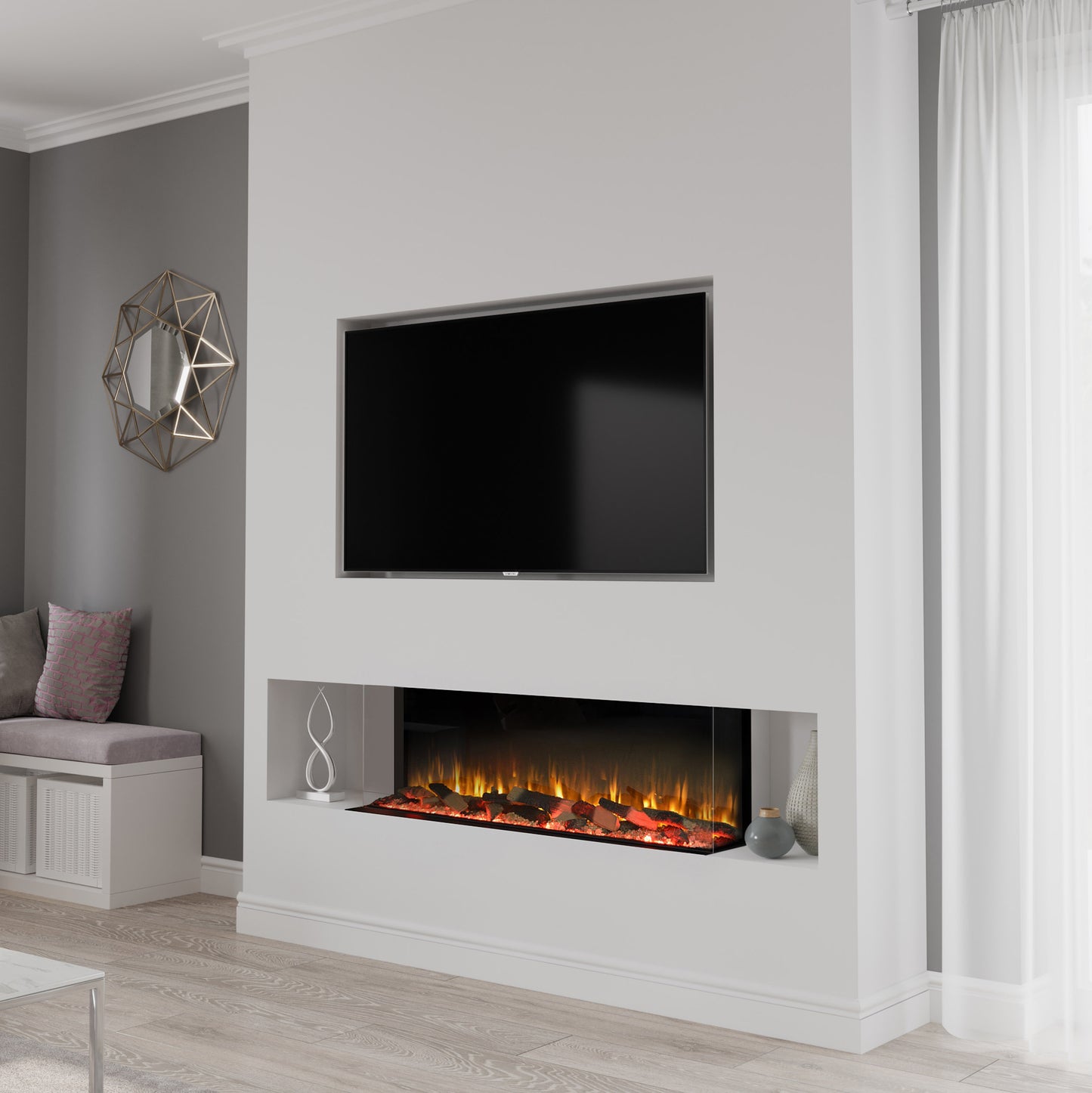 Firez 1250 high definition visual log burner