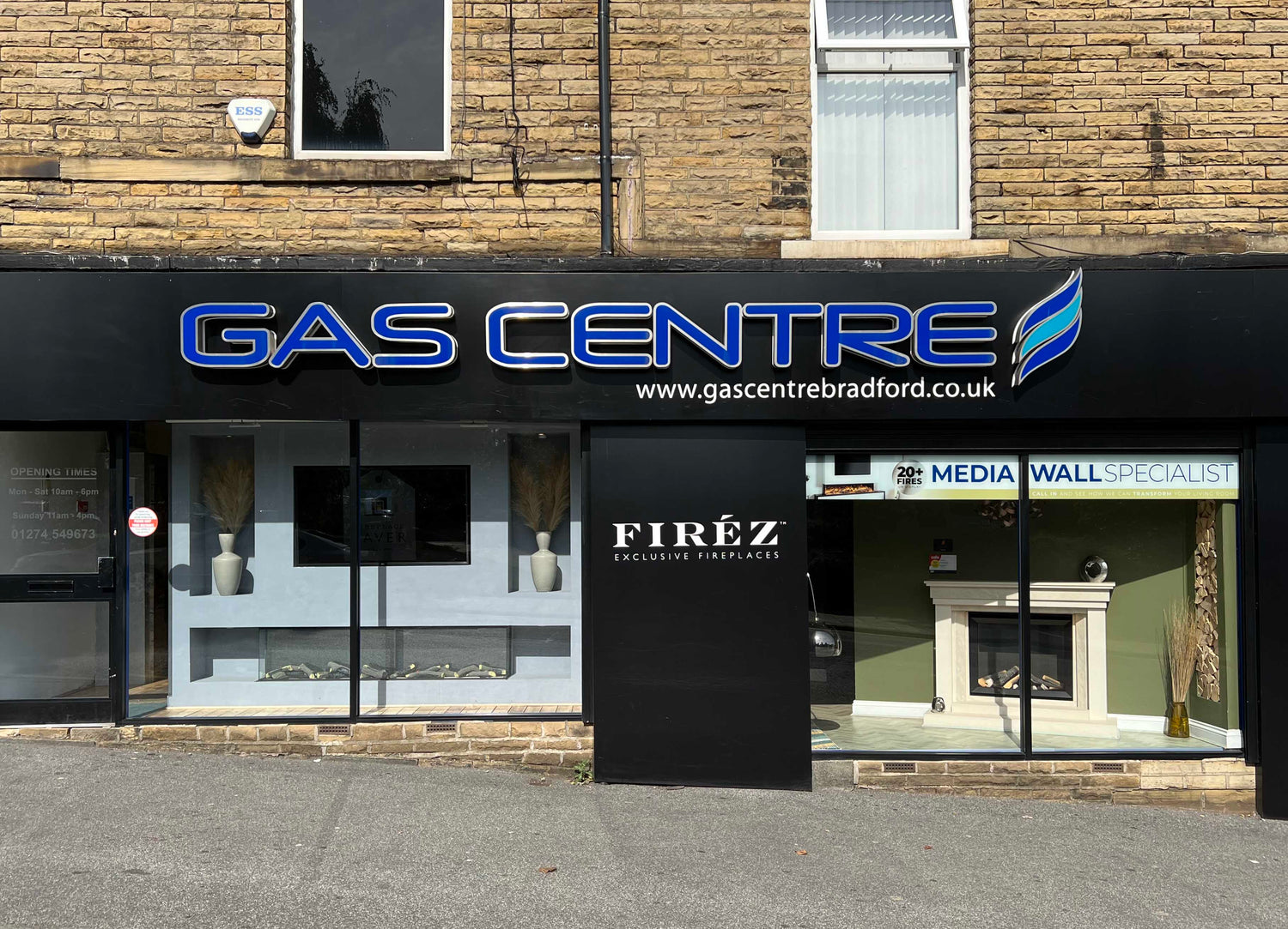 Gas Centre Bradford showroom